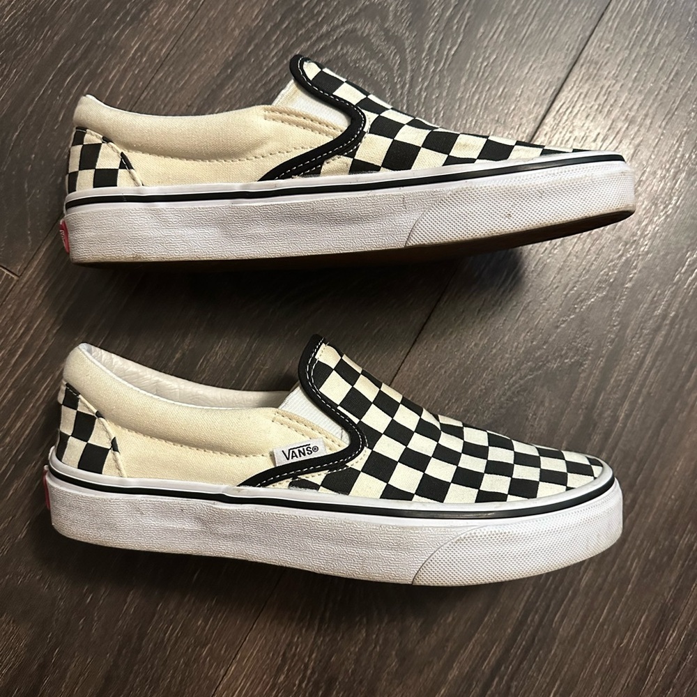 Checkered vans